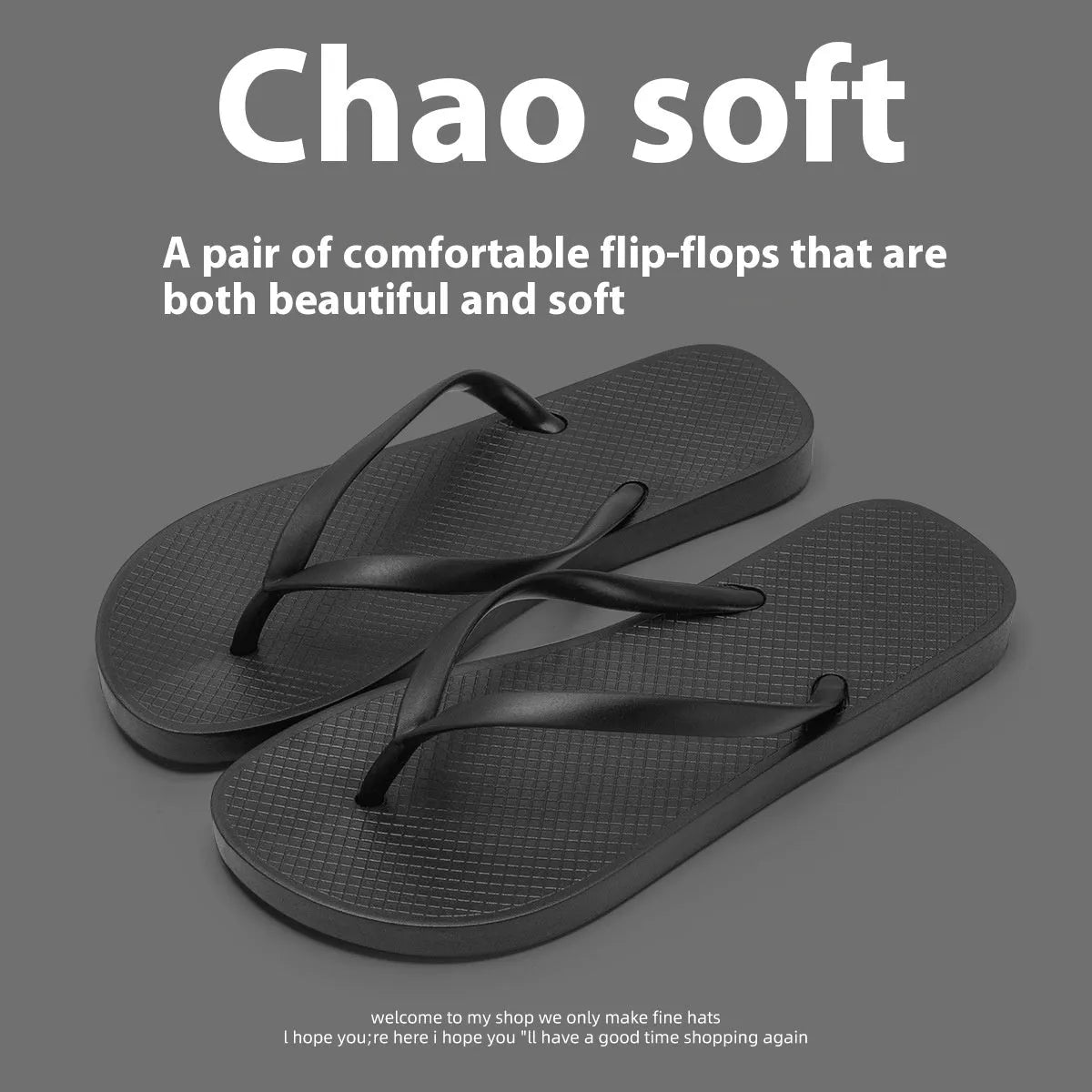 Orange foldable flat slippers with a non-slip PVC sole and hollow-out breathable design