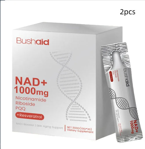Two bottles of Anti Aging Drink dietary supplement with a total weight of 300g.