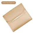 Leather car tissue box with elastic band mounting for vehicle installation