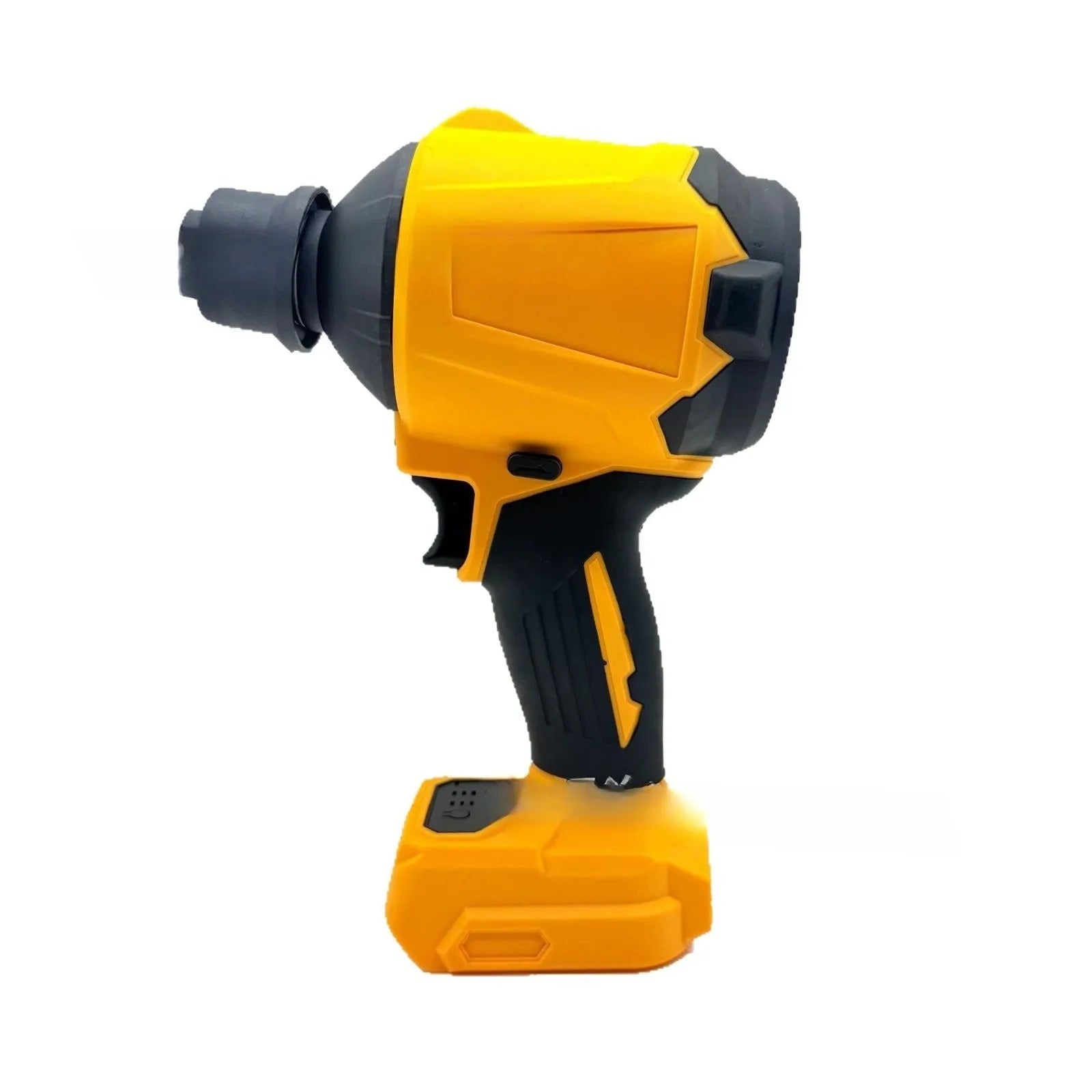 Lithium battery brush air exhauster for snow removal and dust cleaning with bare metal head