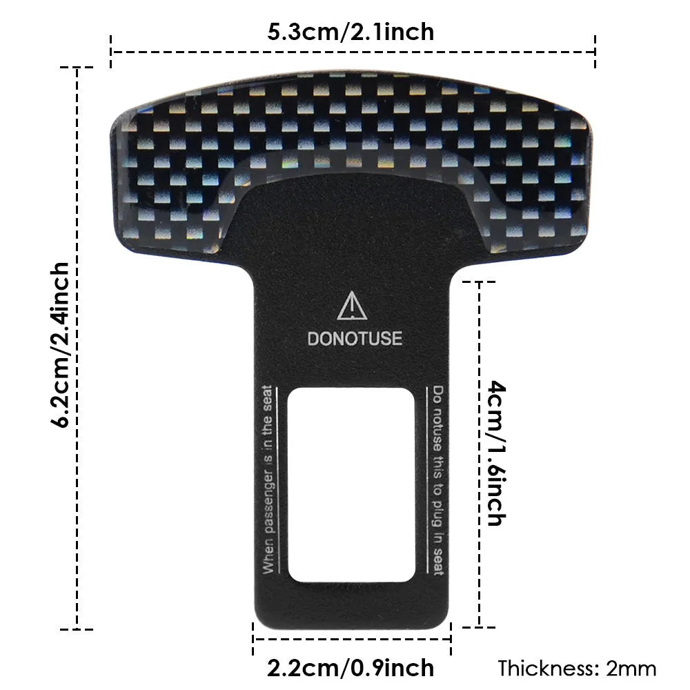 2.1cm aluminium alloy bottle opener keychain with lock tongue buckle and frosted carbon fibre finish