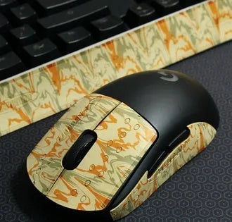 Second generation GPX mouse anti-skid stickers in multiple colour options for custom grip