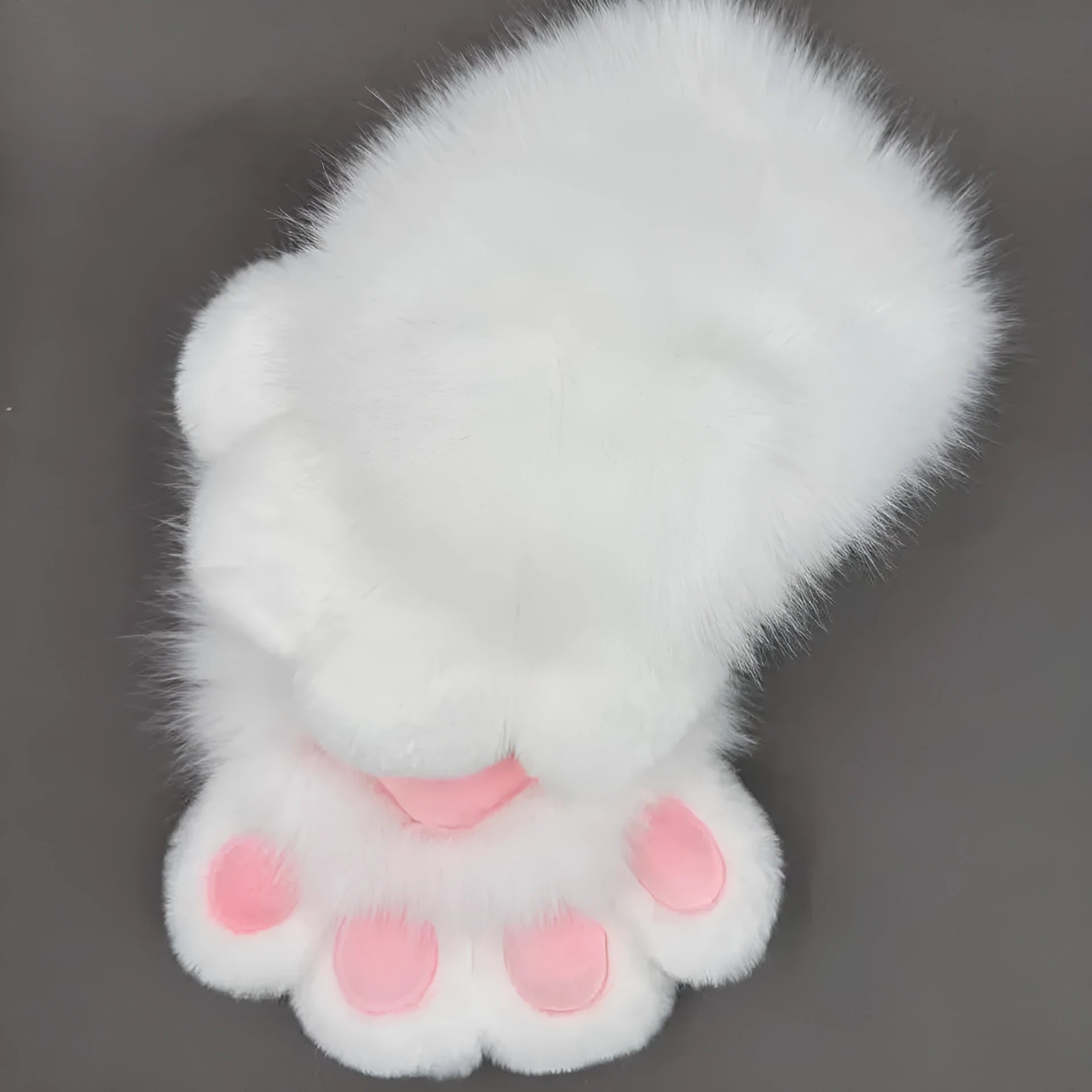 Colourful animal claw design cosplay gloves showing detailed fingers and bright colour pads on nylon material