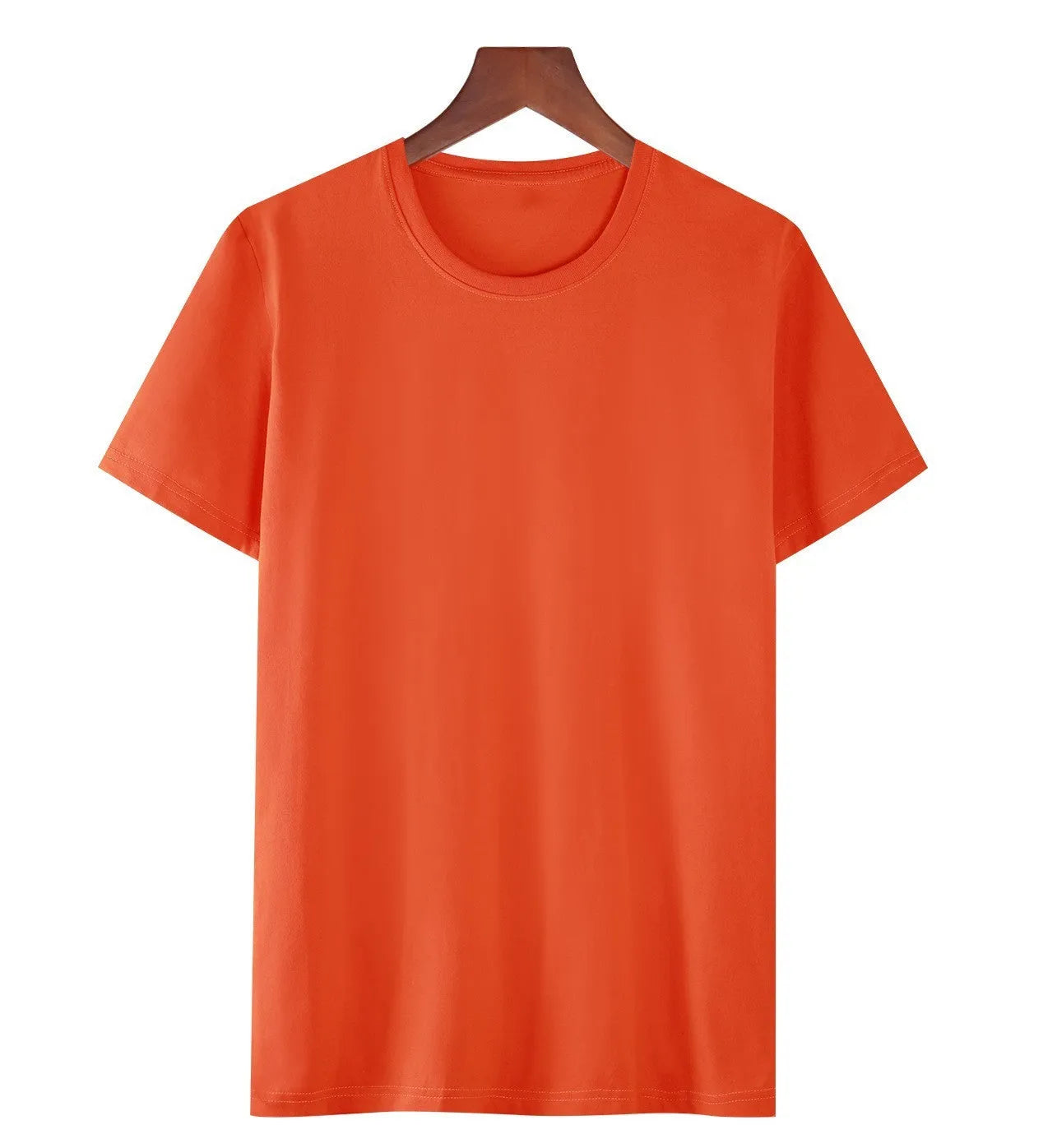 Men's loose fit cotton T-shirt in black with short sleeves and printed design