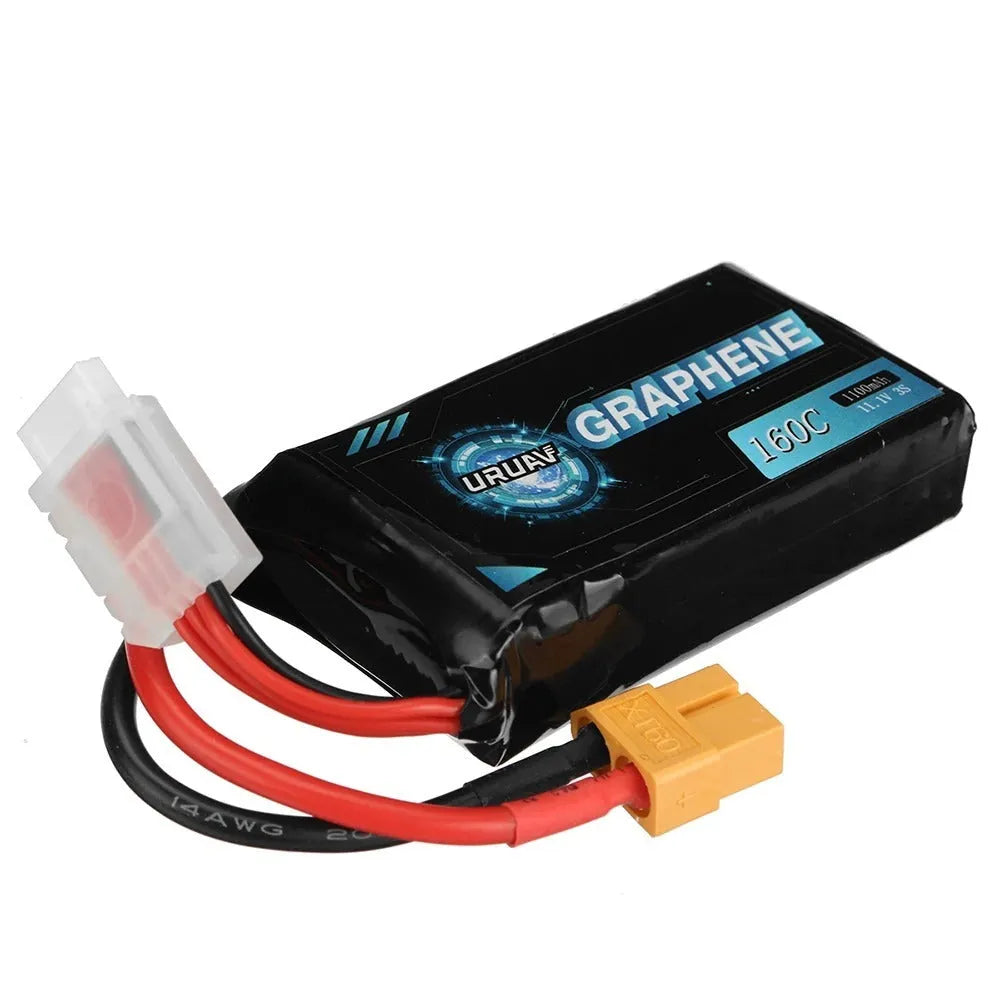 7.4V 1200mAh lithium polymer RC battery pack for remote control models