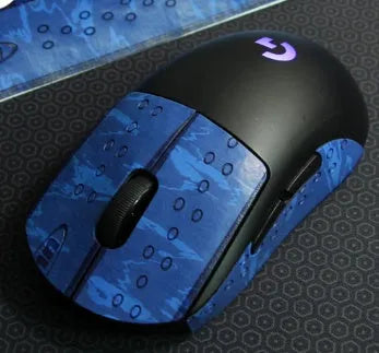 Second generation GPX mouse anti-skid stickers in multiple colour options for custom grip