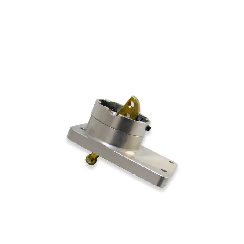 Silver aluminium alloy short shift lever for Horton car models.