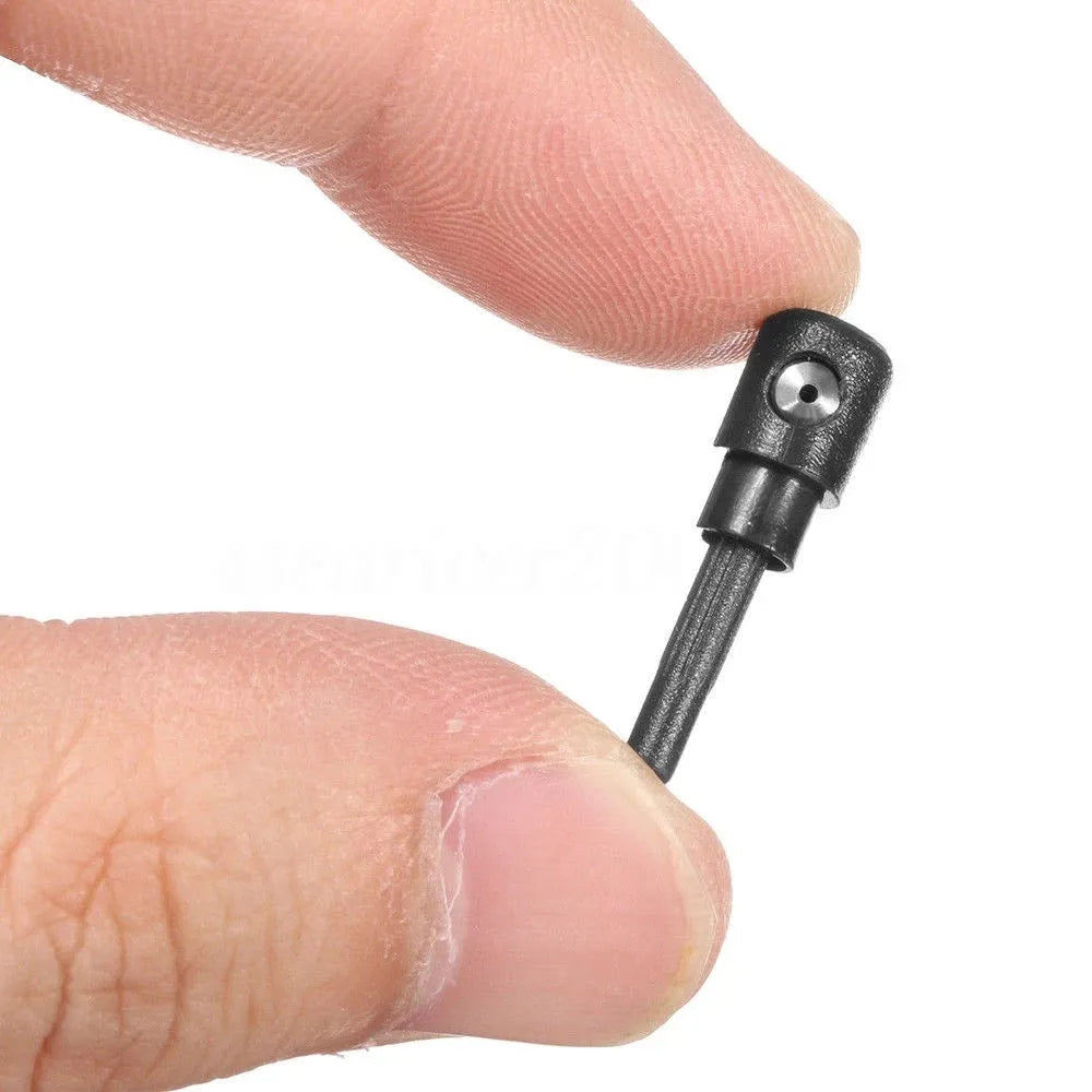 Black rear windshield water washer nozzle for Volkswagen Golf Audi Skoda 1pcs
