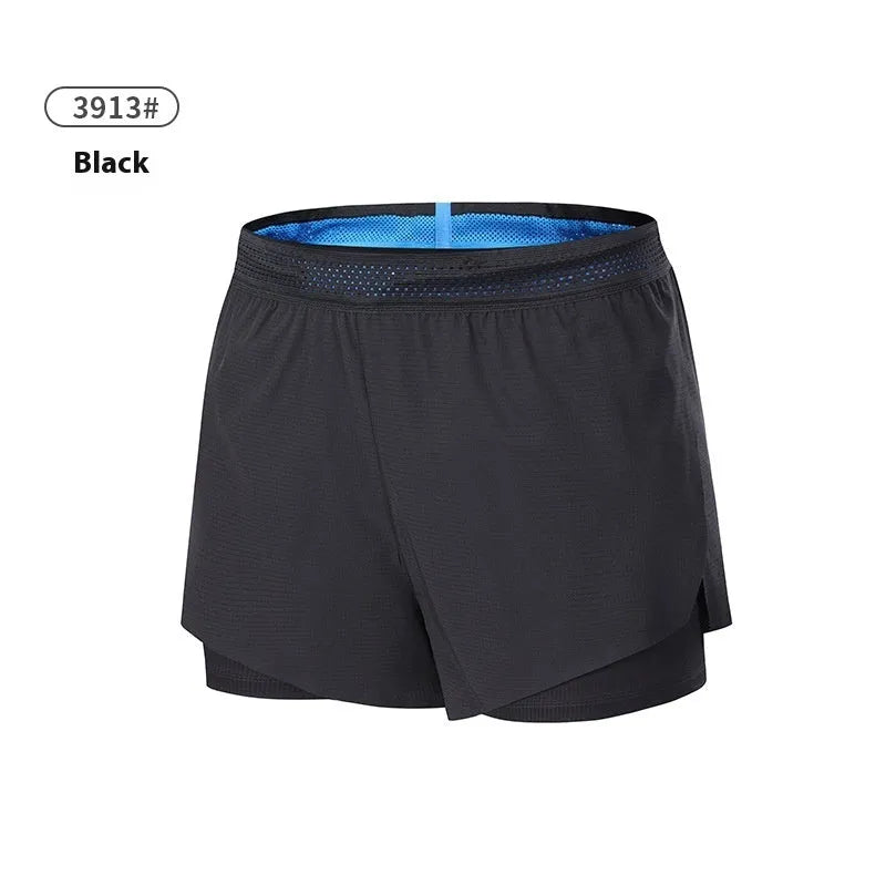 Men's solid colour polyester basketball shorts with low waist design on a neutral background.