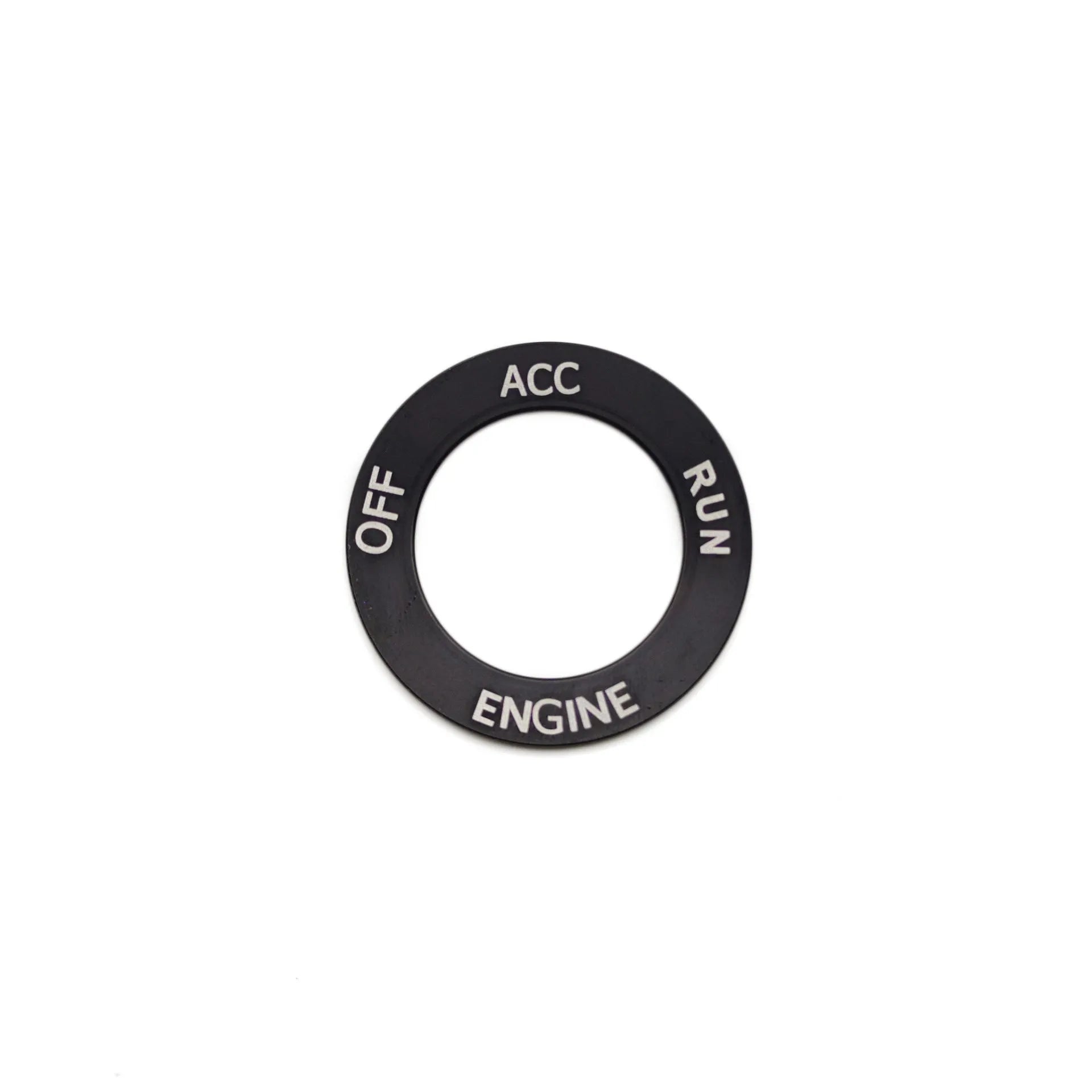 Aluminium alloy decorative ring for Dodge Challenger Grand Cherokee air conditioning knobs