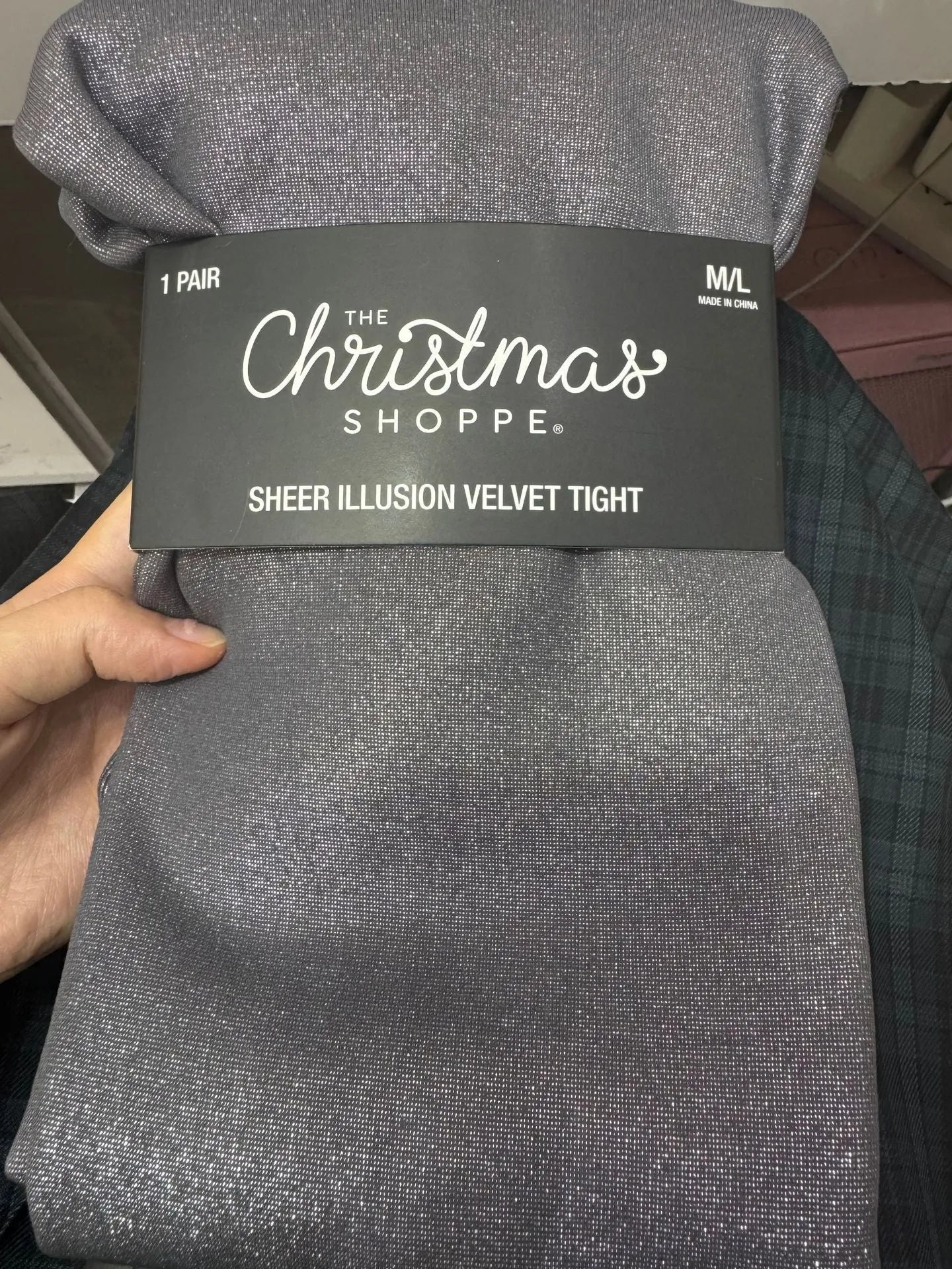 Anti-snagging wool-lined nylon leggings in black, coffee, and silver silk styles.