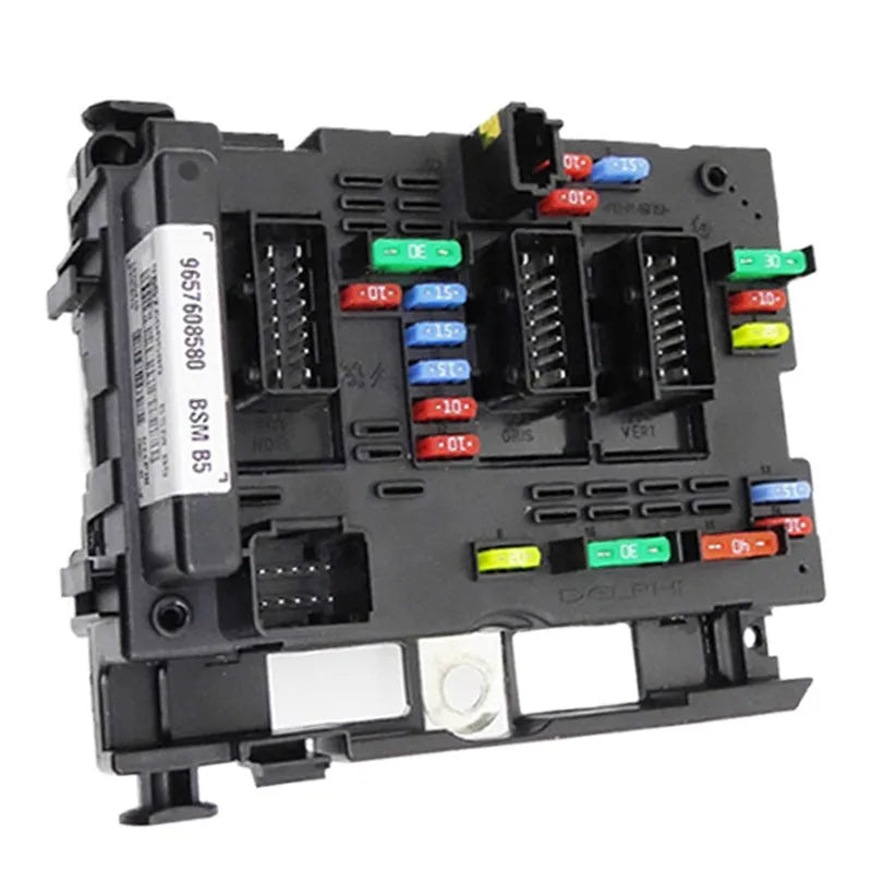 Black engine compartment fuse box for Peugeot Citroen 307 206 207 308 408 models