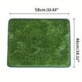 Artificial grass dog toilet mat for indoor pet training in three size options