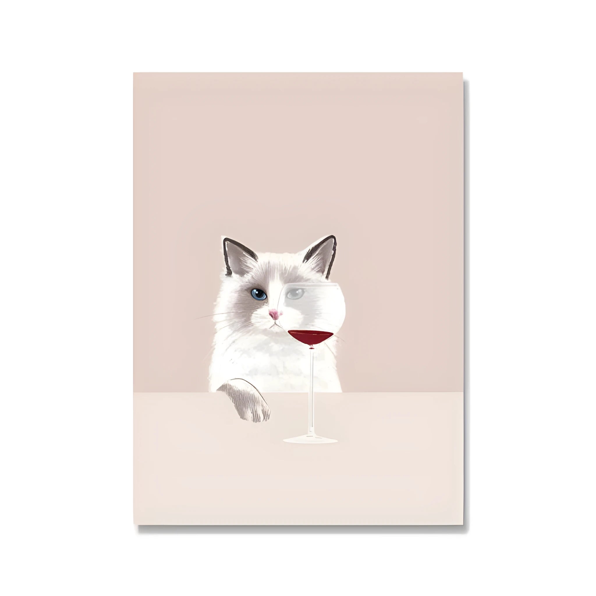 Modern canvas wall art decorative painting measuring 40x60cm with white border for bedroom
