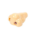 Flesh colour geometry plastic pencil sharpener with big nostril hole for standard pencils