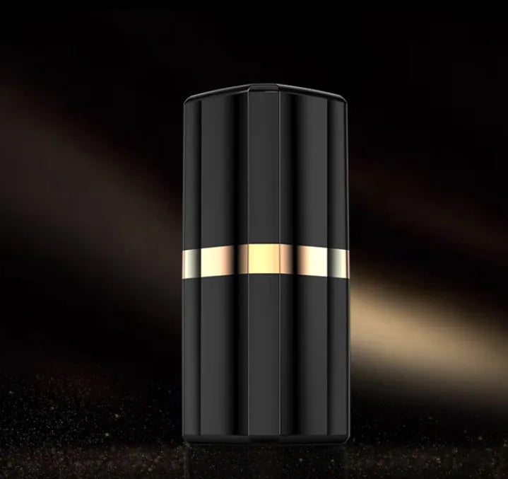 Lipstick design wireless Bluetooth earphones in charging case with colour options