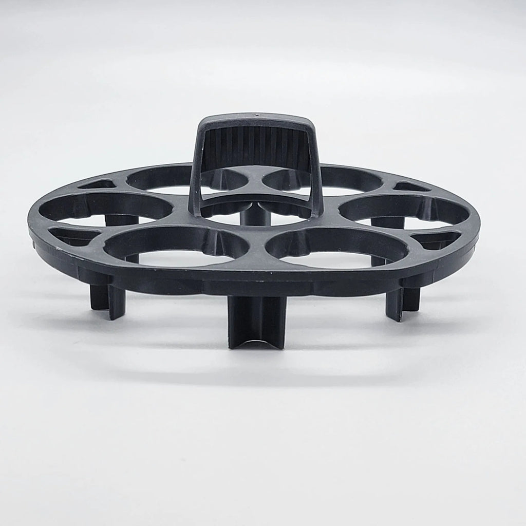 Black plastic egg holder keeper cooking basket for kitchen organisation