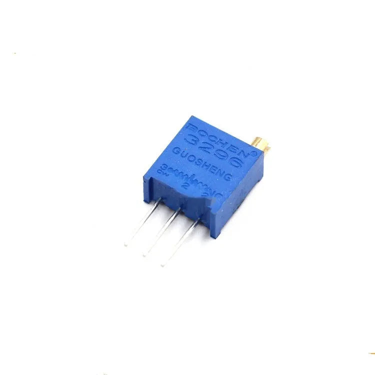 Blue multi-ring precision adjustable resistor potentiometer 20k ohm 0.5W linear tuning electronic component