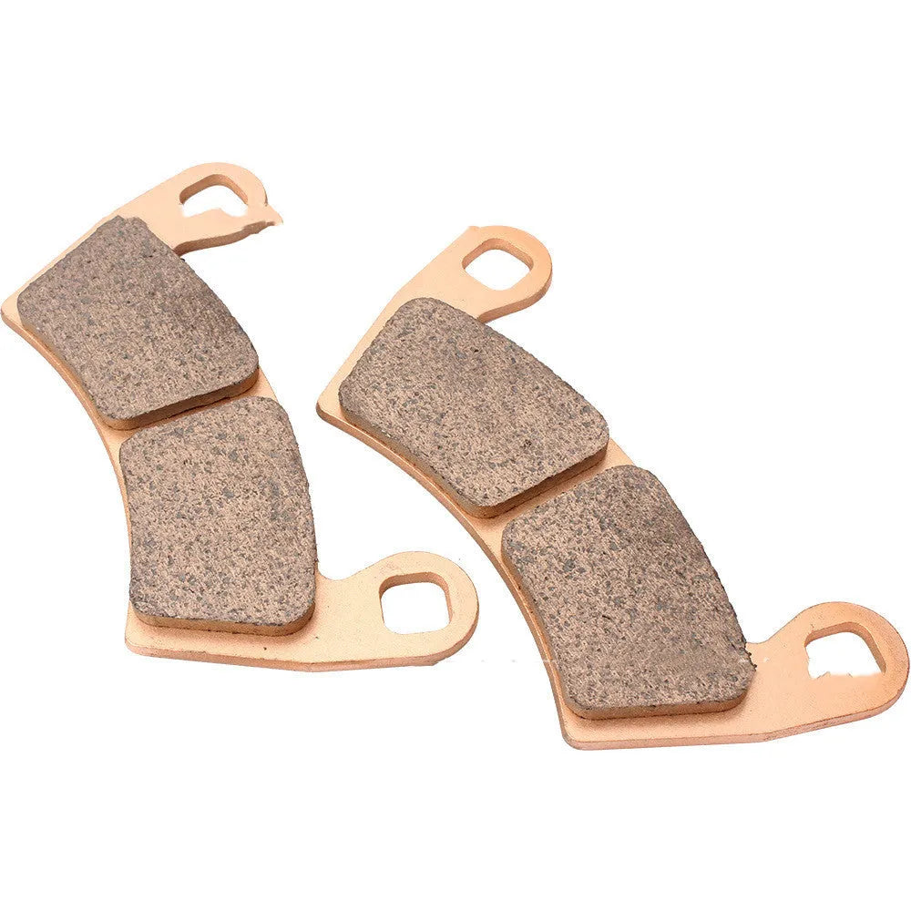 FA452 sintered brake pads for Polaris ATV and UTV vehicles showing two-piece set