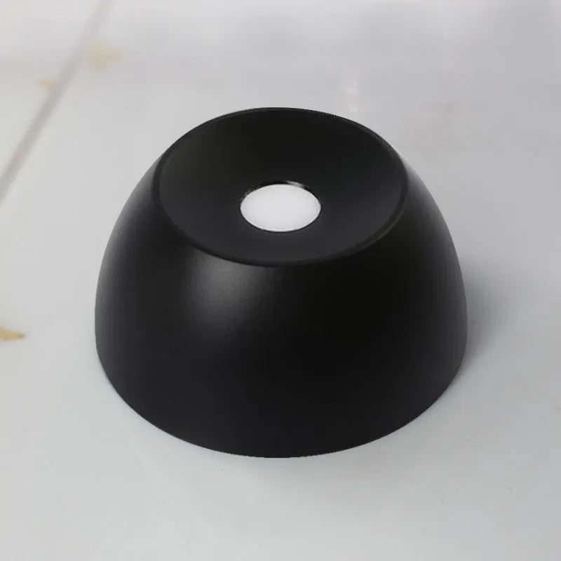 Supermarket magnetic snap opener 12000GS in oxidised black for clothing anti-theft buckles, 74x35mm