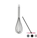 12 piece silicone kitchen utensil set with rotating storage bucket in black, dark grey or khaki colours