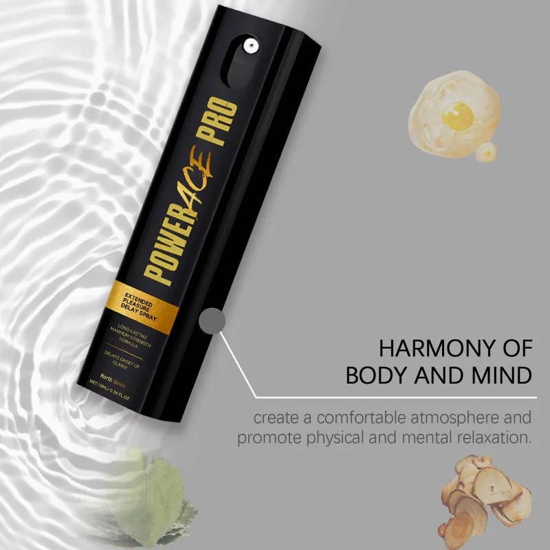 10ml men's body moisturising spray bottle with botanical extracts