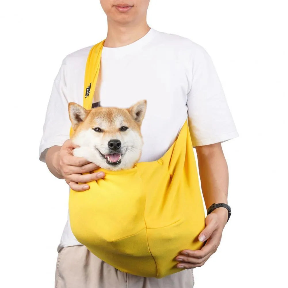 Folding cat messenger backpack in multiple colours showing breathable design and adjustable shoulder strap