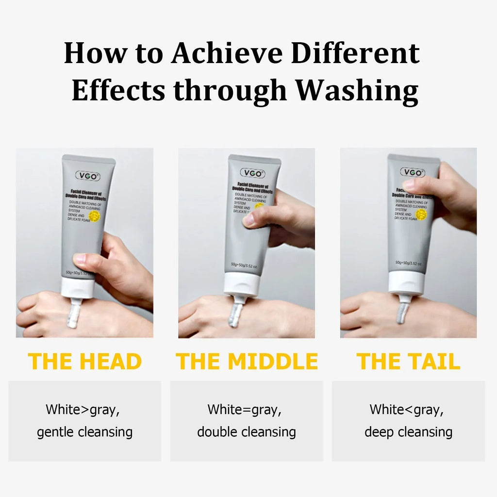 Facial cleanser for women 100ml oil control deep pore cleansing refreshing face wash