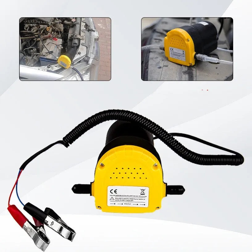 12V electric self-priming oil gear pump with engineering plastic pump body