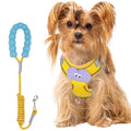 No pull dog harness with multifunction leash, soft adjustable vest, reflective stitching, breathable mesh, for medium dogs, multiple colours available