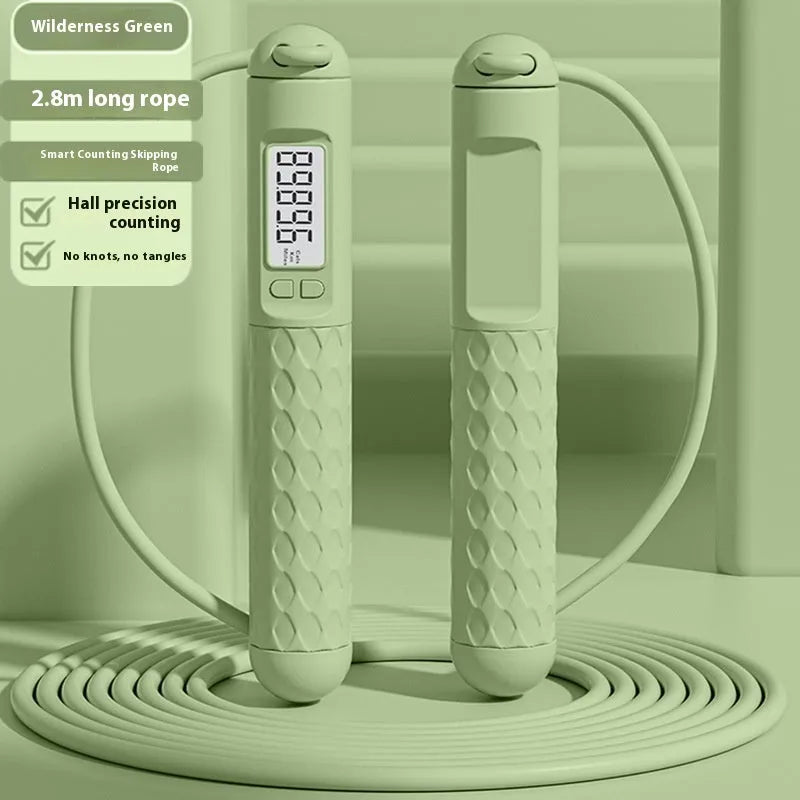 ABS plastic skipping rope with bearing mechanism in various colour options for fitness training