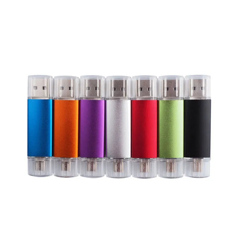 Portable Caike aluminium alloy USB 2.0 flash drive in multiple colour options