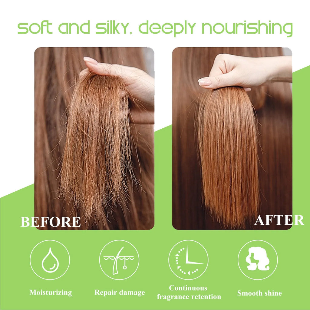 Rosemary hair care essential oil 100ml bottle with anti-frizz and split end care formula