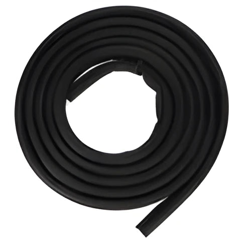 Black rubber sliding door seal for Toyota Hiace High Roof 2005 vehicles, 5 metre length