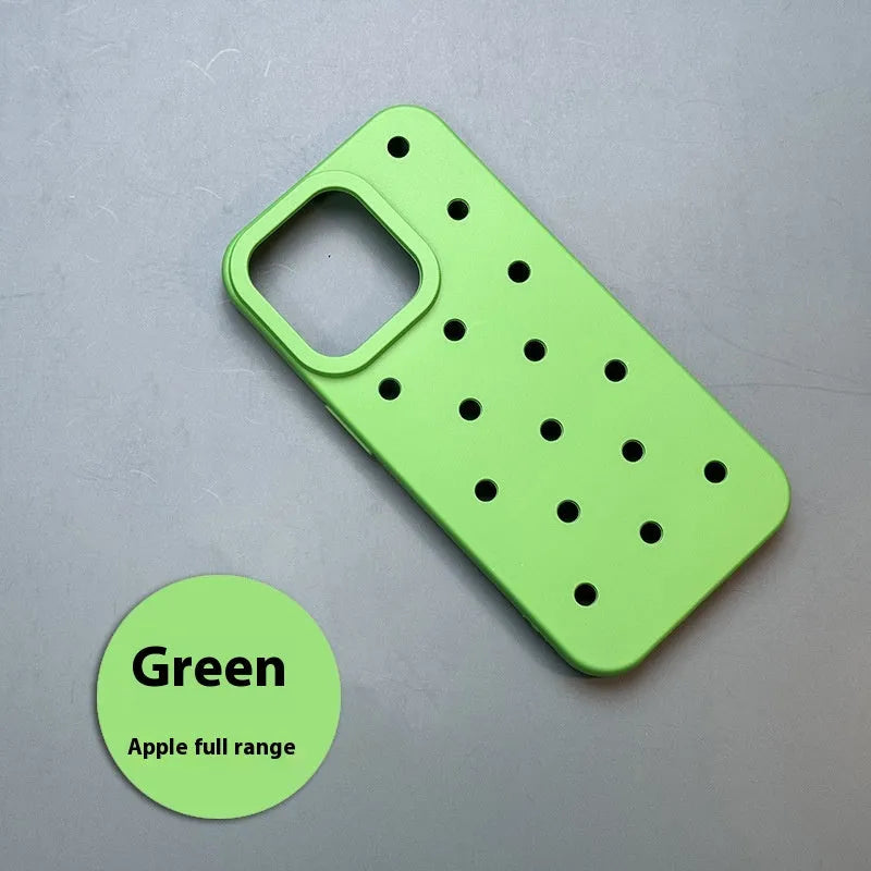 DIY heat dissipation TPU frosted phone case for iPhone 15 Pro Max in black, blue, green, yellow