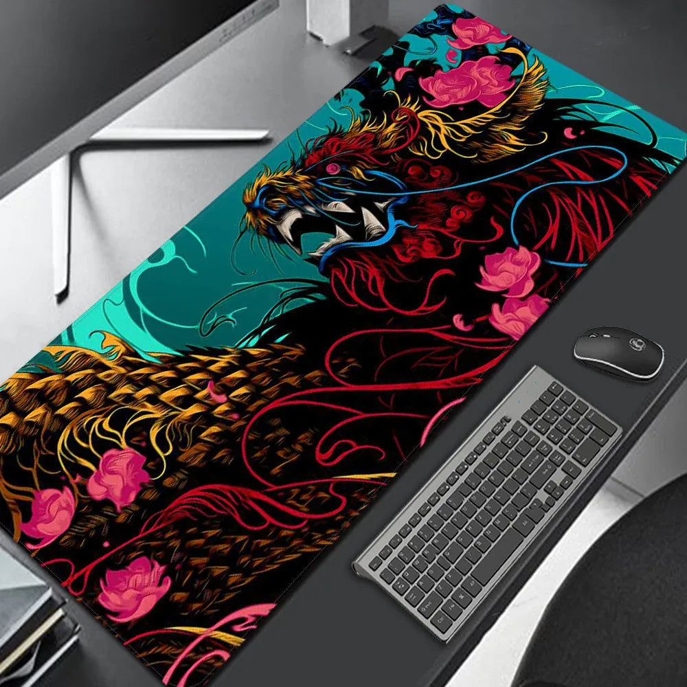 Lightweight rubber mouse pad with printed surface for gaming or desktop use, available in multiple sizes