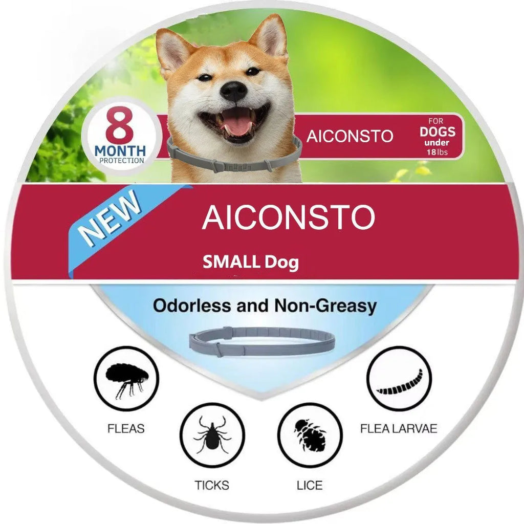 Pet insect repellent collar plastic geometry pattern 38cm for cats and puppies casual style