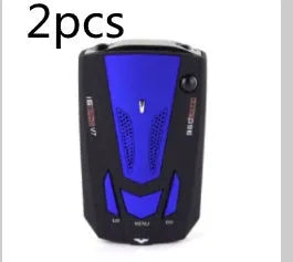 Electronic Dog V7 vehicle-mounted speed detector with LED display and full band scan in compact black casing