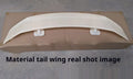 Universal punch-free ABS plastic car spoiler for rear exterior modification