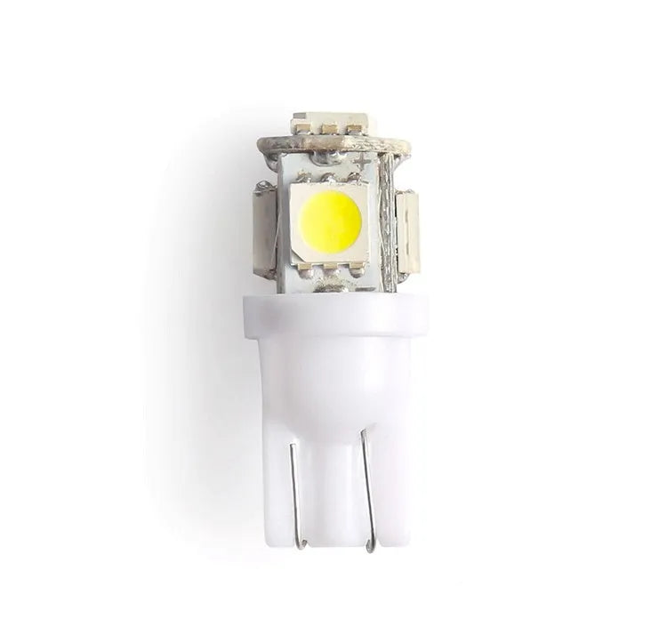 T10 wedge base 5050 SMD LED bulb for car reading or license plate light, 26x12mm, pack of 10