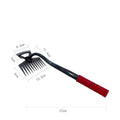 Multi-function alloy steel dual-purpose garden hoe rake for digging wild vegetables and weeding