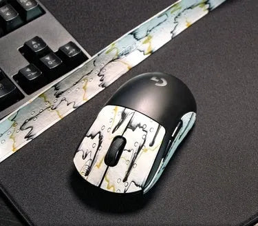 Second generation GPX mouse anti-skid stickers in multiple colour options for custom grip