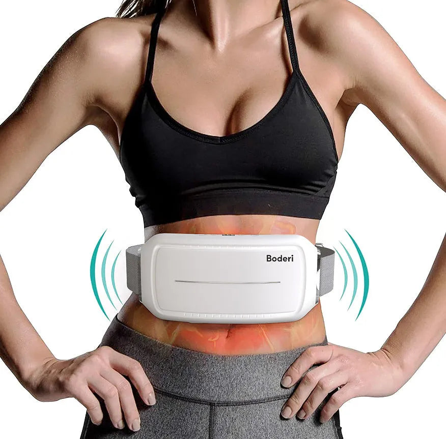 White ab exercise machine with adjustable resistance band and foam-padded backrest