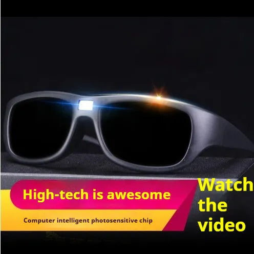 Driving and biking polarised sunglasses with black classic frame for sun protection