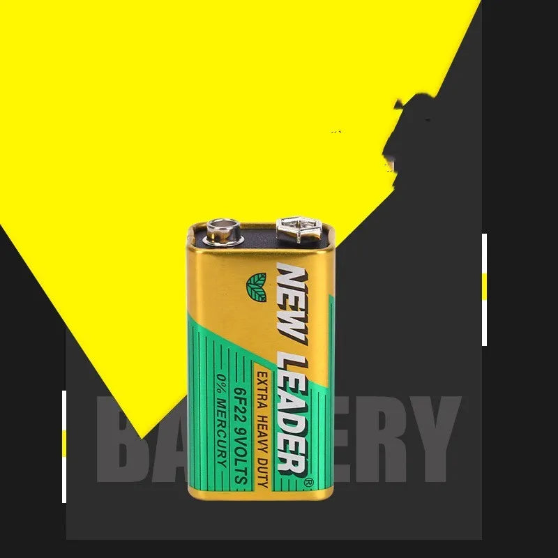 9V alkaline battery 6F22 model for wireless microphones and walkie-talkies