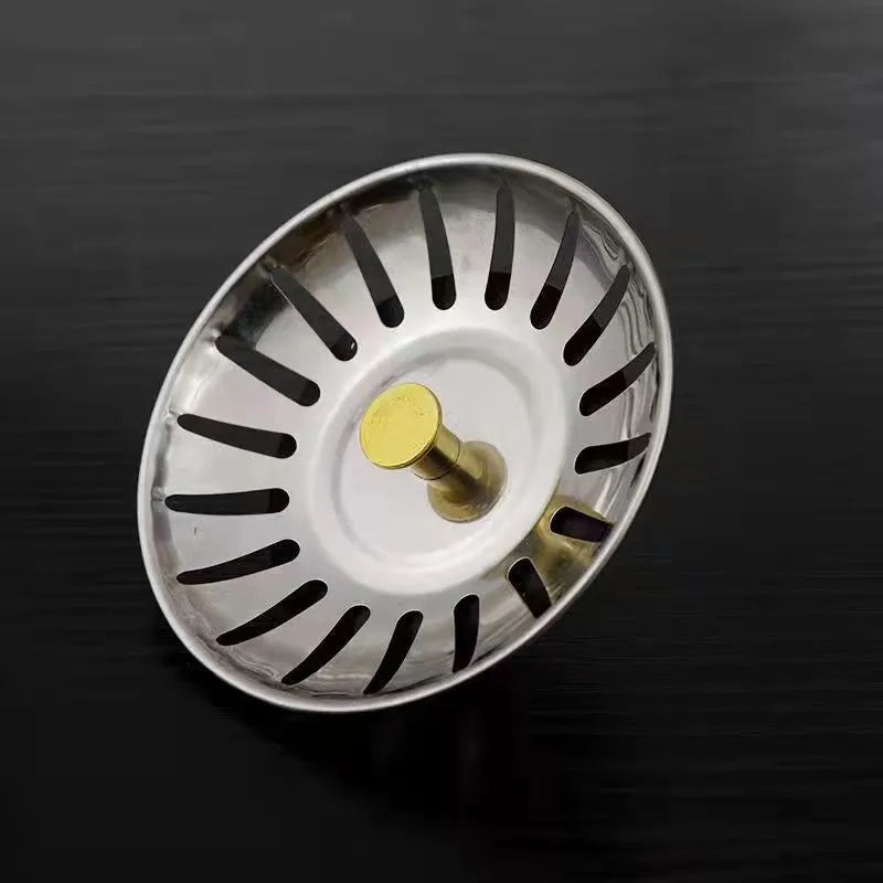 Kitchen sink water accessories turnbuckle in stainless steel iron rubber with alloy filter screen Flower Orchid colour