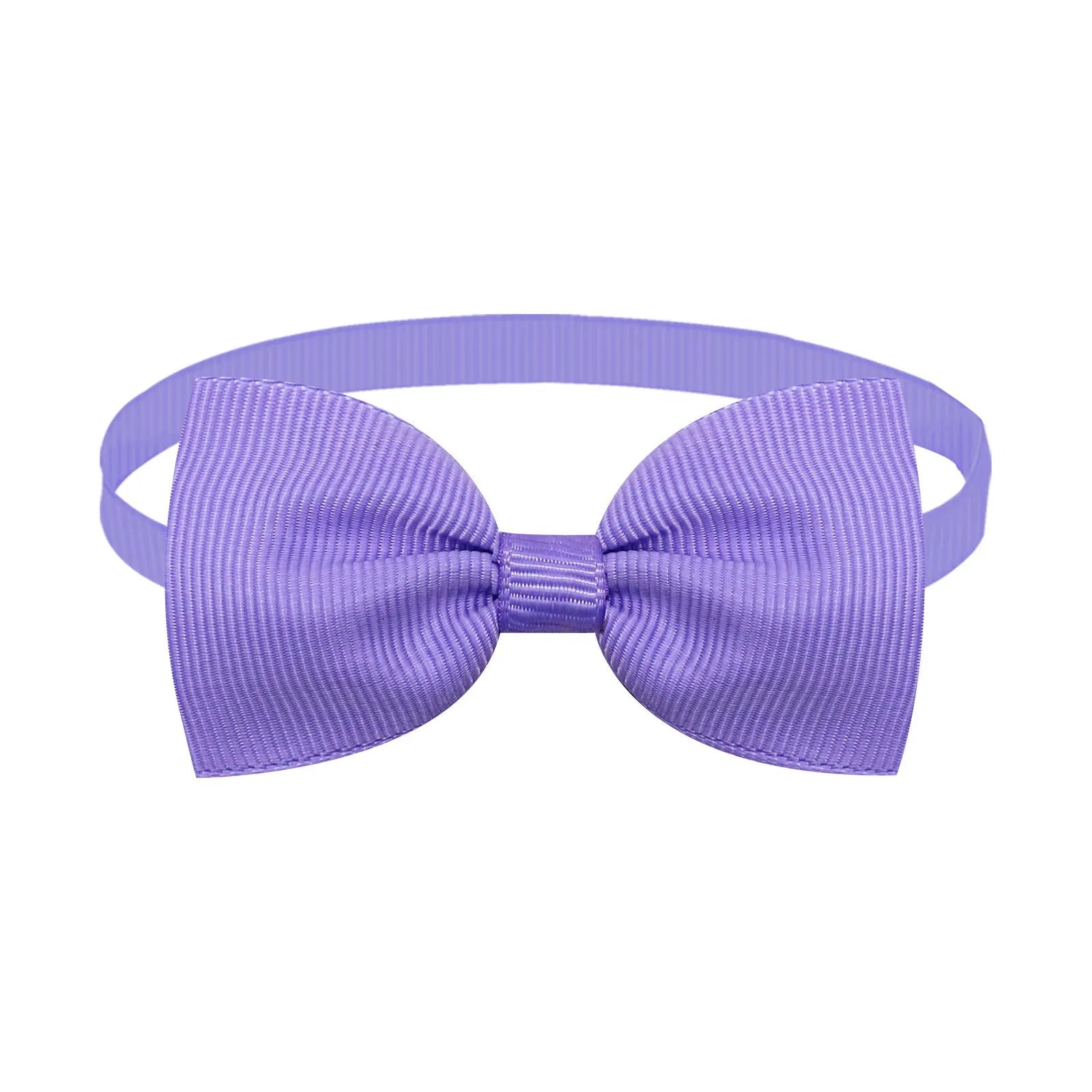 Adjustable thread belt bow tie for cats and dogs, monochrome pattern, available in multiple colours