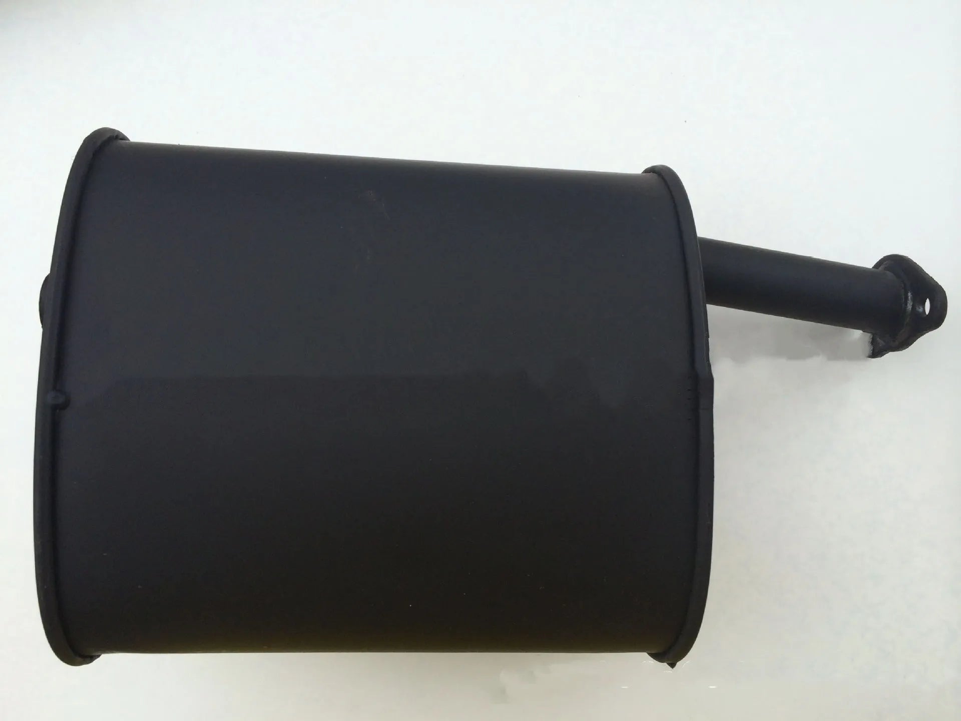 Black generator exhaust silencer pipe for 2-3kw and 5-8kw petrol generators