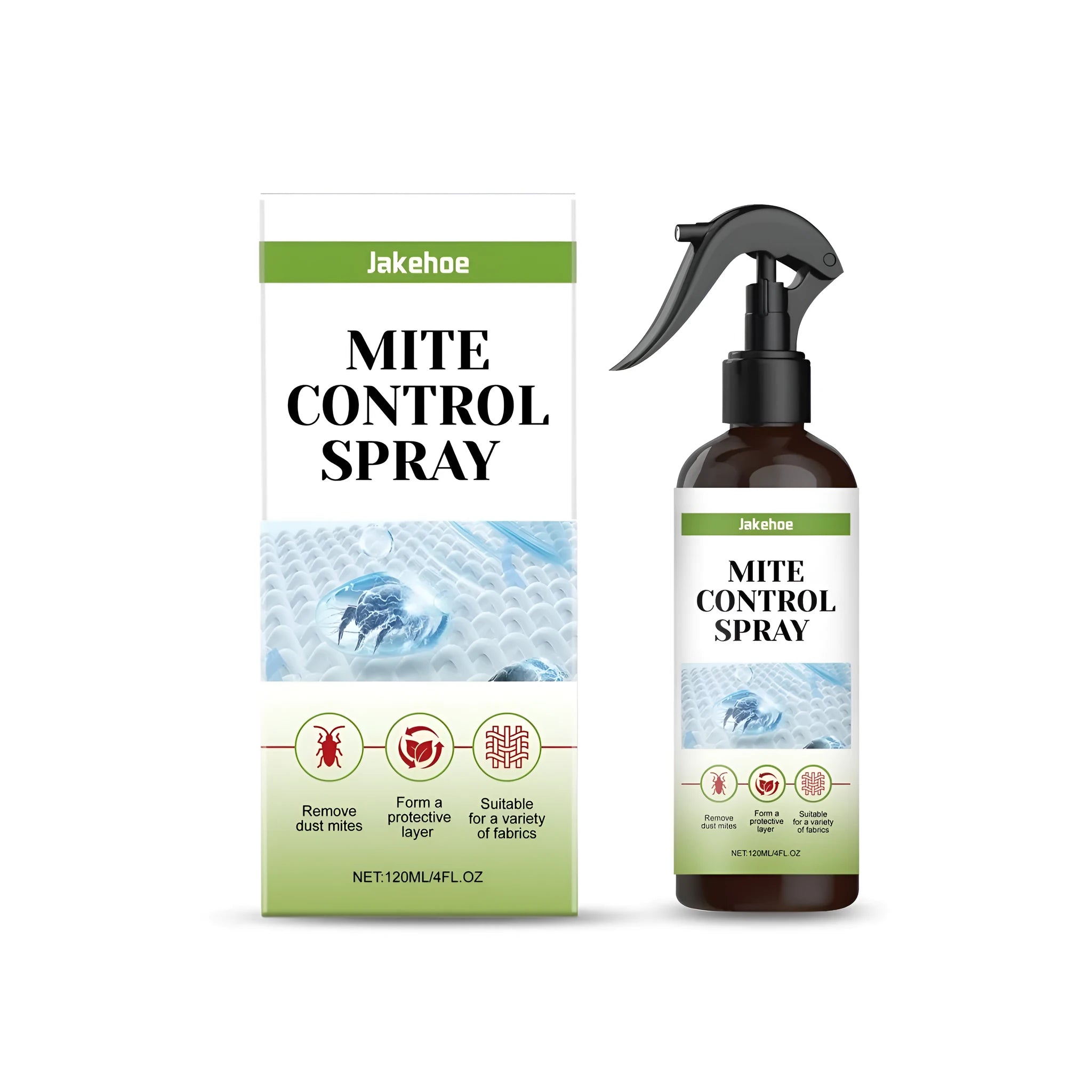 120ml mite control spray bottle for bedding and furniture treatment