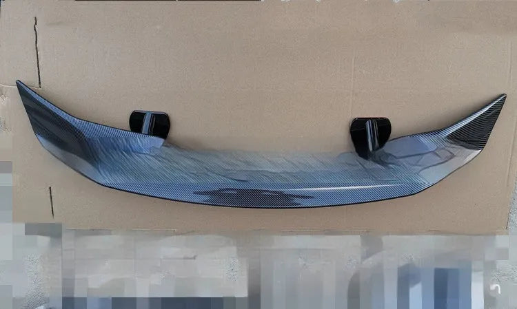 Universal punch-free ABS plastic car spoiler for rear exterior modification